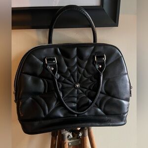 Spiderweb Quilted Handbag